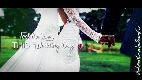 Cinematic Wedding Slideshow - After Effects Templates